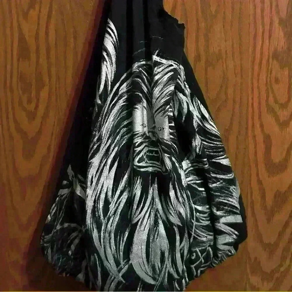 Chewbaca no sew tote bag  handmade - Picture 1 of 3